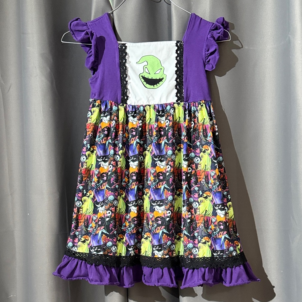 Disney nightmare before Christmas Oogie Boogie dress size 8/9
